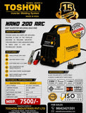 TOSHON Nano 200 ARC IGBT Inverter Welding Machine