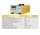 Toshon ARC 300L MOSFET 300A 1 & 2 Phase ARC Inverter Welding Machine