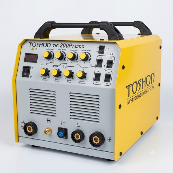 TOSHON TIG 200 P AC/DC MOSFET Inverter TIG & ARC Welding Machine