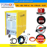 Toshon, ACDC Welding machine, Tig Arc 500 ACDC, 3 Phase Welding machine, 3 Phase IGBT Welding machine, Toshon Welding machine dealers in Coimbatore, ACDC Welding machine dealers in Coimbatore, Buy Best Welding machine online, Toshon ACDC Welding machine, Cheap and best Welding machine.